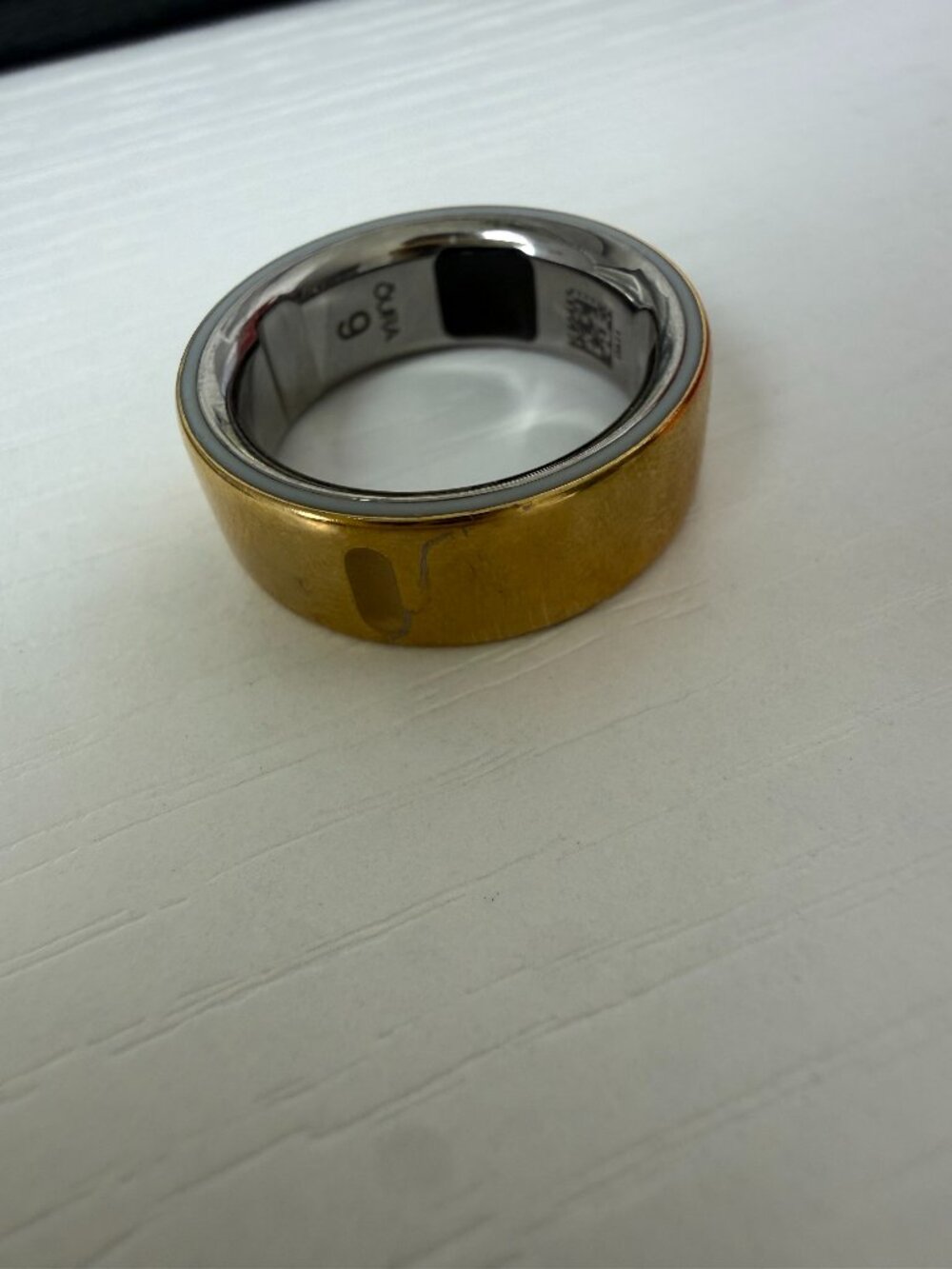 Oura Ring Gen 3, Size 9, Gold